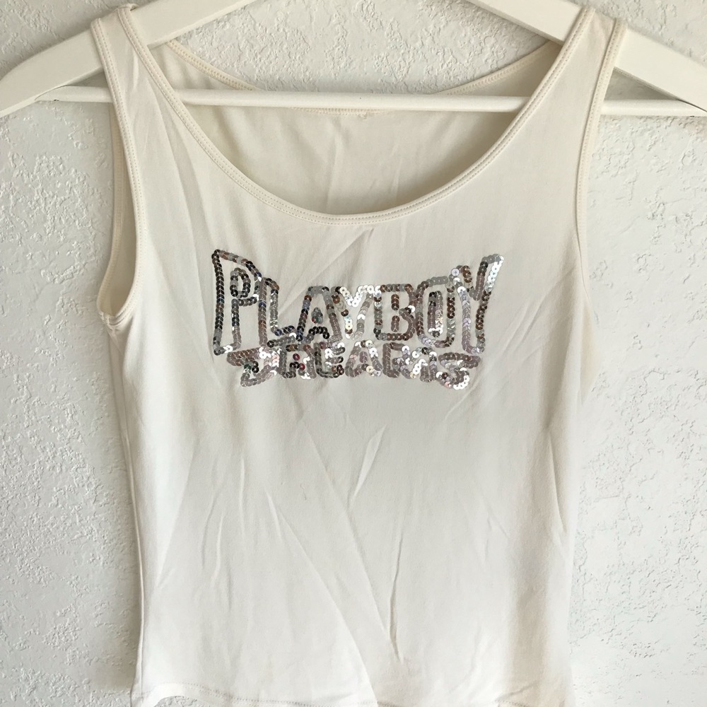 Playboy Dreams Made in Italy Stretch Tee Sz S